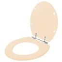Ver imagem 2 de Assento Sanitário Flamingo Pêssego Para Louça Incepa Laufen