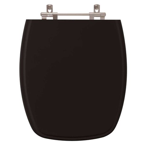 Assento Sanitário Primula Plus Preto Para Louça Fiori