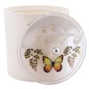 Ver imagem 1 de Lixeira Decorada Borboleta Bege Claro 6,2 Litros