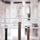 Ver imagem 6 de Kit 12 Cabides com Ganchos para Cintos Lenços Colares Suport