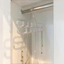 Ver imagem 2 de Kit 12 Cabides com Ganchos para Cintos Lenços Colares Suport
