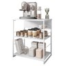 Mesa Para Café Aparador Buffet 68cm Fabrick Branco Caemmun - 2
