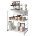 Ver imagem 2 de Mesa Para Café Aparador Buffet 68cm Fabrick Branco Caemmun