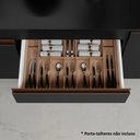 Ver imagem 7 de Armário de Cozinha Compacta 190cm Reims Madesa 07 Preto/rustic