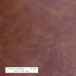 Kit 04 Poltronas Decorativas Sala de Estar Brunei Pés Madeira Couro Mel - Gran Belo - 4