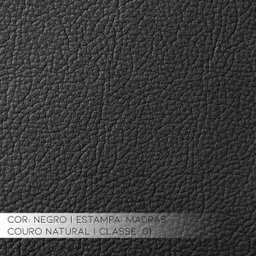 Kit 3 Poltronas Decorativas Sala de Estar Pés Madeira Kairós Couro Preto - Gran Belo - 4 Kit 3 Poltronas Decorativas Sala de Estar Pés Madeira Kairós Couro Preto - Gran Belo - 4