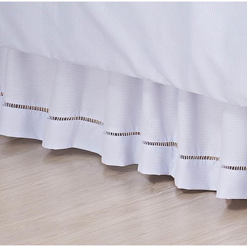Saia de Mini Berço Piquet P.p 100% Alg. Palha