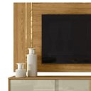 Ver imagem 3 de Painel Rack Bancada Tv 60 Pol 160 Cm Cronos Cumaru Opala Madetec