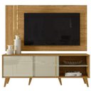Ver imagem 2 de Painel Rack Bancada Tv 60 Pol 160 Cm Cronos Cumaru Opala Madetec