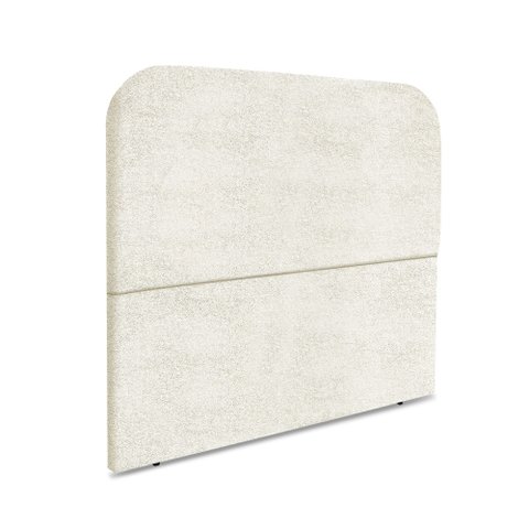 Cabeceira Estofada Queen Alana 160cm Boucle Bege