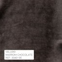 Ver imagem 4 de Poltrona do Papai Reclinável Manual Magnum Veludo Marrom Chocolate - Gran Belo