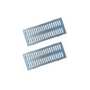 Ver imagem 1 de Kit 2 Ralo Grelha Linear e Caixilho Aço Galvanizado 20x50cm