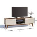 Ver imagem 2 de Rack para Tv até 60 Polegadas 2 Gavetas Classic 180cm Imcal