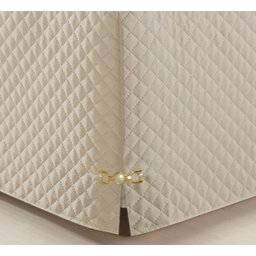 Saia Box Veneza Matelada para Cama de Casal Padrão Re9casa para Sala ou Quarto - Cor Avelã - 2