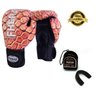 Kit Boxe Muay Thai Fheras New Top Cobra lll Luva + Bucal 01 - 1