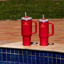 Ver imagem 5 de Copo Quencher 887 Ml Chili Stanley