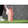 Garrafa Squeeze Em Policarbonato Rosa 2L - Lyor - 3
