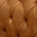 Ver mais imagens de Kit 03 Poltronas Decorativas Sala de Estar Níger Pés Príncipe Couro Mel - Gran Belo