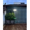 Ver imagem 3 de Luminária Solar com Sensor e Controle Remoto 218 Leds 3 Cabeças e Placa Acoplada