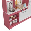 Ver imagem 3 de Cozinha Infantil com Refrigerador Elo Branco/Rosa 0955- Ofertamo