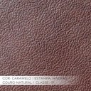 Ver imagem 4 de Conjunto de Sofá 2 e 3 Lugares Sala de Estar Estocolmo Couro Caramelo - Gran Belo