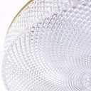 Ver imagem 6 de Plafon Beau Redondo Dourado 45cm Sobrepor Led 30w 3000k Bivolt Alumínio e Acrílico