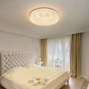 Ver imagem 5 de Plafon Beau Redondo Dourado 45cm Sobrepor Led 30w 3000k Bivolt Alumínio e Acrílico