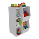 Ver imagem 6 de Organizador de Brinquedos Mirela MDF 60cm Branco Woodcore