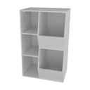 Ver imagem 5 de Organizador de Brinquedos Mirela MDF 60cm Branco Woodcore