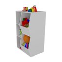 Ver imagem 4 de Organizador de Brinquedos Mirela MDF 60cm Branco Woodcore