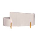 Ver imagem 2 de Sofá Orgânico 02 Lugares para Sala Ds Home Veludo