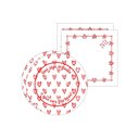 Ver imagem 1 de Kit 2 Capas Sousplat + 2 Guardanapos que Seja Infinito