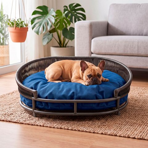 Cama Caminha Pet Sofá 75cm Futon Oval Acquablock
