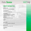 Ver imagem 6 de Cama Caminha Pet Sofá 75cm Futon Oval Acquablock