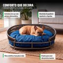 Ver imagem 5 de Cama Caminha Pet Sofá 75cm Futon Oval Acquablock