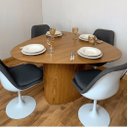 Ver imagem 2 de Mesa de Jantar Organica Amadeirada 1,60cm