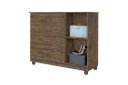 Ver imagem 3 de Cômoda Organizadora Pr 4 Gavetas e 1 Porta Cor Canela