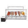 Kit Churrasqueira Gourmet Makeer Aço Grill Giratório 0538 M - 8