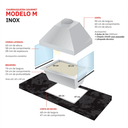 Ver imagem 3 de Kit Churrasqueira Gourmet Completa Inox Litoral 304 Makeer Grill Suporte Fundo 364 M