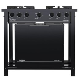 Fogão Industrial Dako 4 Bocas com Forno e Tripla Chama Couraçado - 1