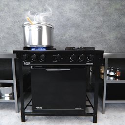 Fogão Industrial Dako 4 Bocas com Forno e Tripla Chama Couraçado - 2