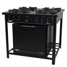 Fogão Industrial Dako 4 Bocas com Forno e Tripla Chama Couraçado - 4