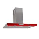 Ver imagem 1 de Coifa de Parede Retangular 75cm Slim Terim Inox com Vermelho