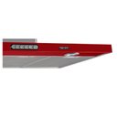Ver imagem 4 de Coifa de Parede Retangular 75cm Slim Terim Inox com Vermelho