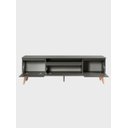 Ver mais imagens de Rack para TV com Prateleira 180cm Retro MDF Verde Dallas - On Móveis