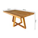 Ver imagem 4 de Mesa de Jantar 2,50m Lizzi em Madeira e Base em Madeira Maciça