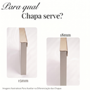 Ver imagem 6 de Kit 5 Puxador Porta Gavet Móveis Cozinha Drop Alumínio 125mm - Champanhe