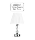 Ver imagem 4 de Abajur de Cristal Touch 36cm Quarto Aparador Cabeceira De Cama