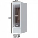 Ver imagem 3 de Balcão de Cozinha Porta Toalha 20cm MDF Amy Casa 812 Organizador para Cozinha Americana