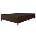 Ver imagem 1 de Cama Box Base Casal King 1,93m Suede Marsala